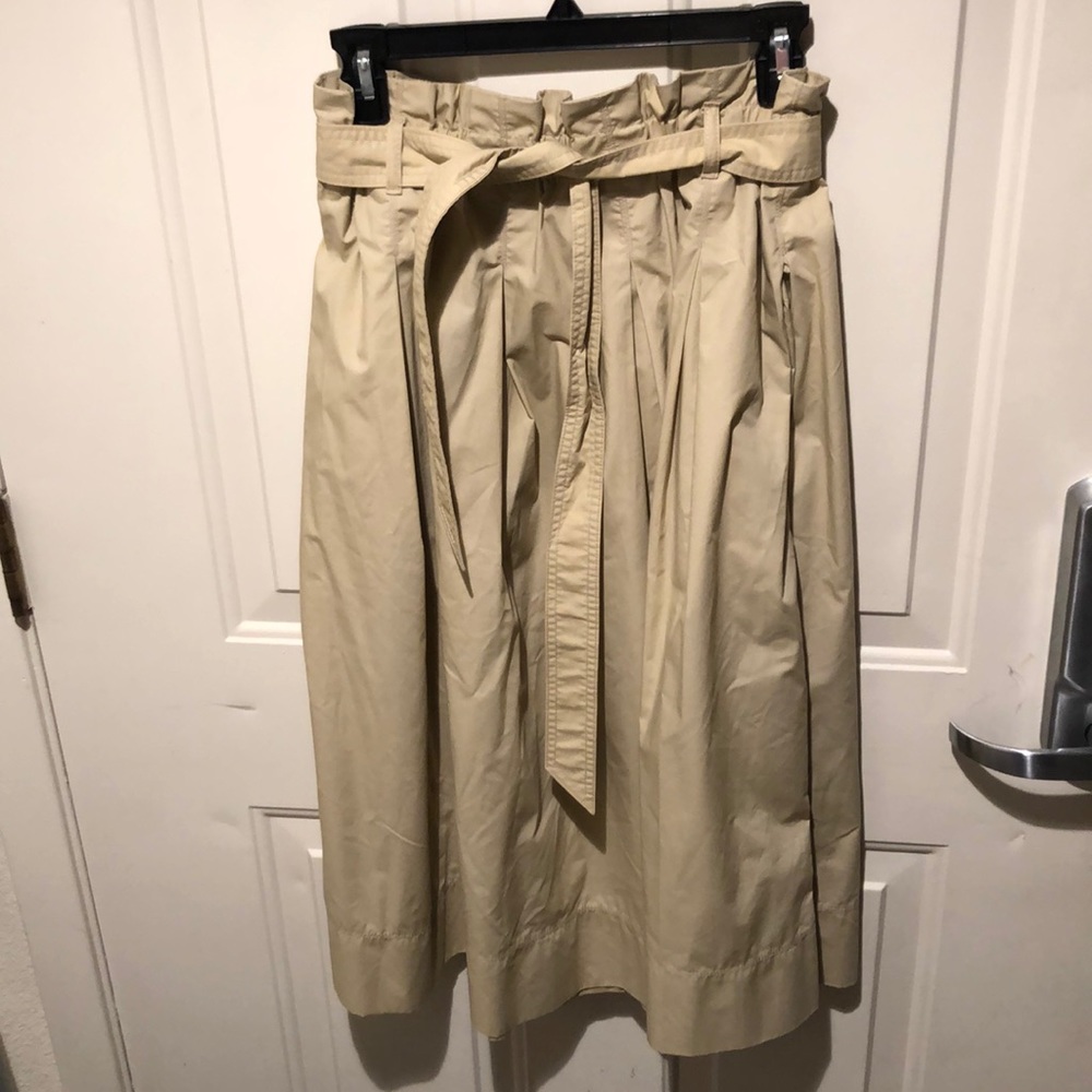 Full Tan Skirt.